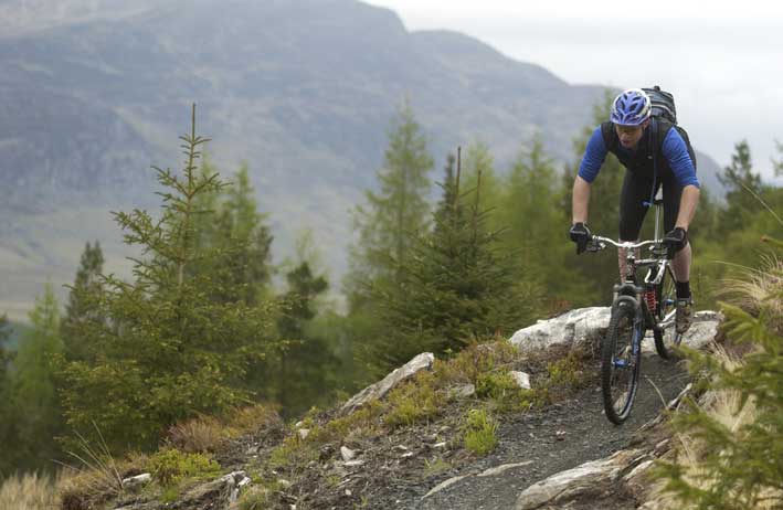 Laggan Wolftrax Mountain Bike Centre. Check their website for biking events.
A  mountain bike hire delivery service direct to the door is also offered
